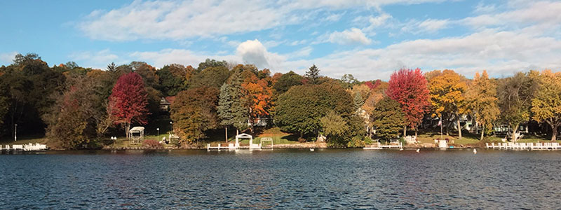 Fall in Lake Geneva Wisconsin
